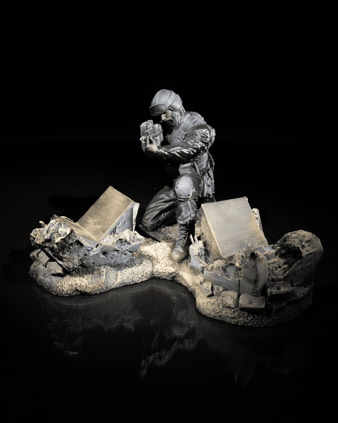 Double Barricade Controller Holder