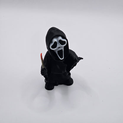 Ghost Face Figurine