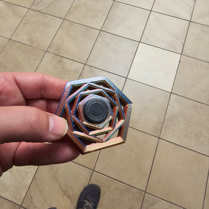 Large Hexagon Spinner