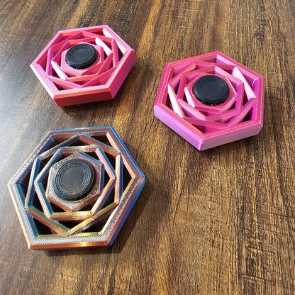 Large Hexagon Spinner