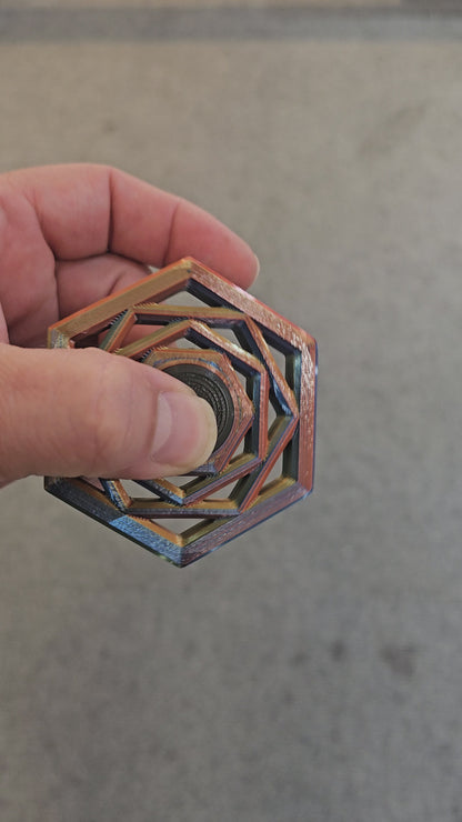 Large Hexagon Spinner
